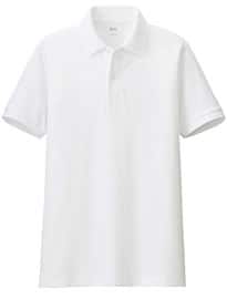 Uniqlo Men Dry Pique Short Sleeve Polo Shirt