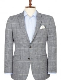 Austin Reed Signature Grey Wool-mix Jacket
