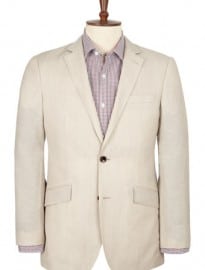 Austin Reed Signature Sand Wool Linen Jacket