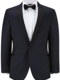 Austin Reed Slim Fit Navy Tuxedo Jacket