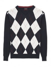 Austin Reed Park Lane Argyle Jumper