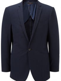 Austin Reed Nick Hart Navy Seersucker Blazer