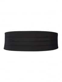 Austin Reed Black Silk Cummerbund
