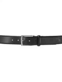 Austin Reed Black Textured Premium Leather Belt