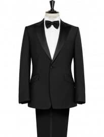 Reiss Mayfair Peak Lapel Tuxedo Black