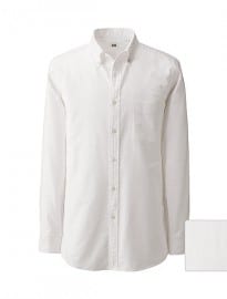 Uniqlo Men Oxford Long Sleeve Shirt B