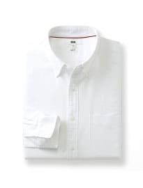 Uniqlo Men Oxford Slim Fit Long Sleeve Shirt
