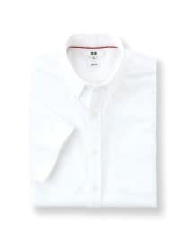 Uniqlo Men Oxford Slim Fit Short Sleeve Shirt