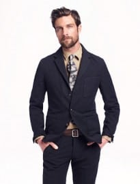 J. Crew Wallace & Barnes Unstructured Worker Suit Jacket