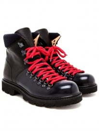 Carven Contrasting Leather Hiking Boots