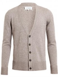 Maison Martin Margiela Knitted Wool Cardigan