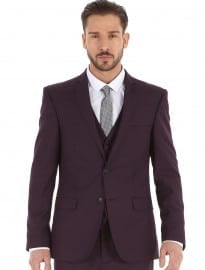 Burton Purple Slim Fit Jacket