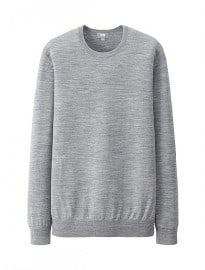 Uniqlo Men Extra Fine Merino Crew Neck Sweater