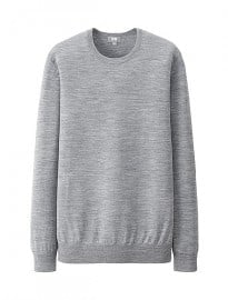 Uniqlo Men Extra Fine Merino Crew Neck Sweater
