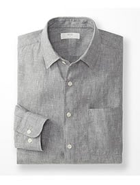 Uniqlo Men Premium Linen Long Sleeve Shirt