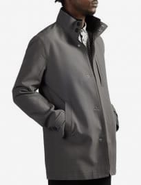 Burton Grey Funnel Neck Shower Resistant Mac