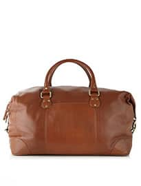 Rocha John Rocha Designer Tan Leather Holdall