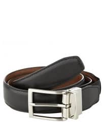 Thomas Nash Black Reversible Belt