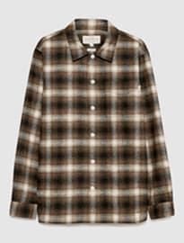 Jack Wills Berton Heavy Weight Wool Blend Overshirt