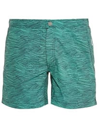 Onia The Calder 5 Pencil-print Swim Shorts