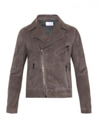 Raey Suede Biker Jacket