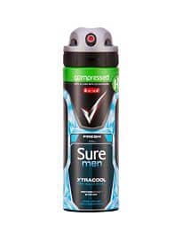 Sure Men Xtracool Aerosol Anti-perspirant Deodorant Compressed 125ml