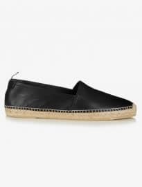 Saint Laurent Leather Espadrilles