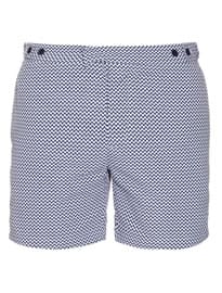 Frescobol Carioca Tailored Copacabana-print Swim Shorts