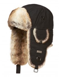 Barts Kamikaze Trapper Hat - Black