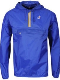 K - Way Mens Leon Half Zip Jacket - Royal