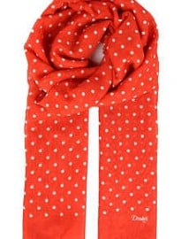 Drakes Polka Dot Scarf