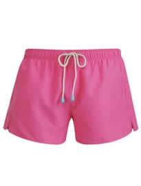 Oiler & Boiler Mens Shortie Swim Shorts - Shocking Pink