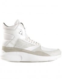 Article No. Panelled Hi-top Sneakers