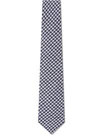 Atkinsons Contrast-check Linen Tie