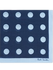Paul Smith Polka Dot Cotton Pocket Square