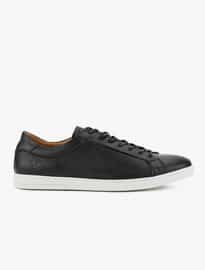 Lyle & Scott Mens Findon Leather Court Trainers