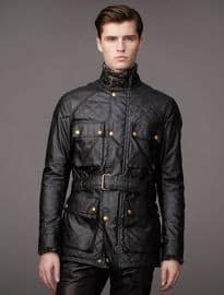 Belstaff Mens Waxed Cotton Redford Jacket Mens Designer Jackets & Coats