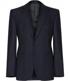 Reiss Airstream Two Button Classic Blazer Navy