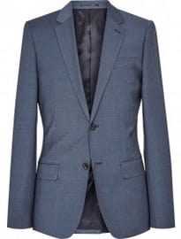Reiss George B Slim-fit Blazer Airforce Blue