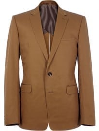 Reiss Victor B Single Breasted Cotton Blazer