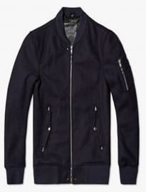Mki Wool Ma-1 Bomber Jacket