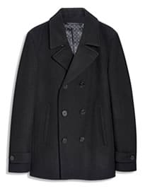 Next Black Peacoat