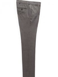 He By Mango Birds Eye Suit Trousers