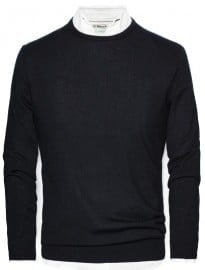 He By Mango Elbow Patch Wool Sweater