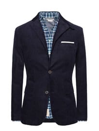 He By Mango Straight-fit Corduroy Blazer