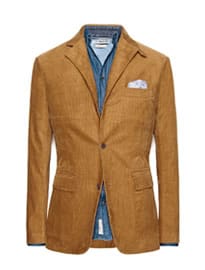 He By Mango Straight-fit Corduroy Blazer