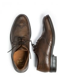 He By Mango Brogueing Leather Blucher