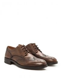 He By Mango Brogueing Leather Blucher