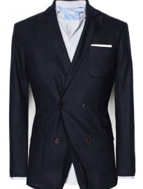 He By Mango Unstructured Wool-blend Blazer