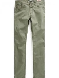 He By Mango Slim-fit 5 Pocket Cotton Trousers